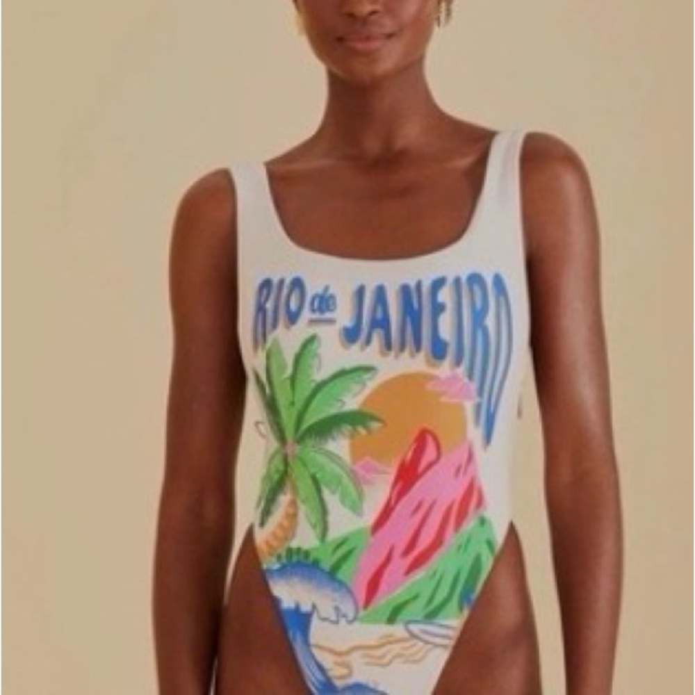 NWT FARM Rio one-piece bathing suit - Picture 1 of 6